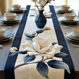 Quiet Magnolia | quilted table runner